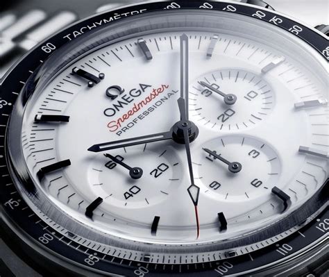 omega speedmaster blanc|omega speedmaster black dials.